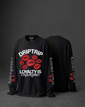 Drip Trip "Loyalty Is Expensive" Long-Sleeve Waffle Tee