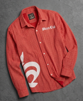 Skeen Club Red Checkered Long-Sleeve Shirt