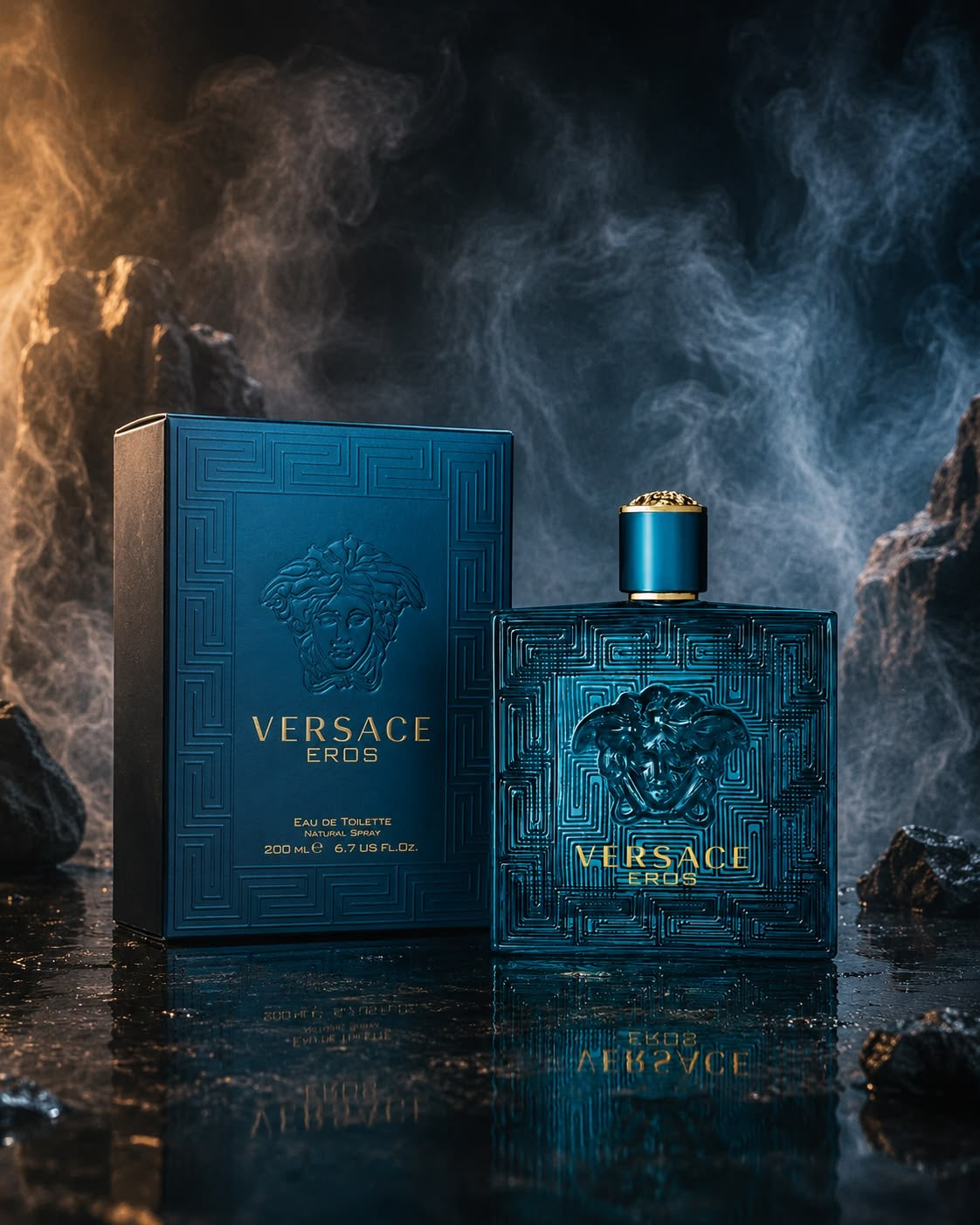 Versace - Eros Eau de Toilette close-up view